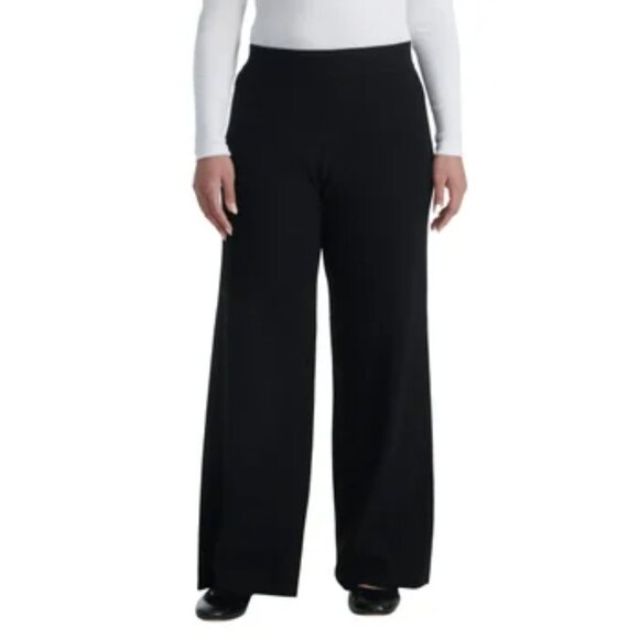 NEW Splendid Wide Leg Sweater Pant | Black - Picture 1 of 5